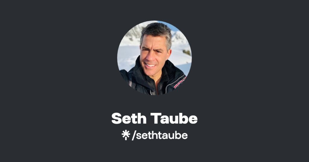 What are Seth B Taube's social media profiles