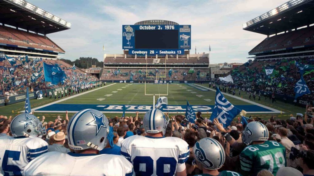 When did the Seahawks and Cowboys first play each other?